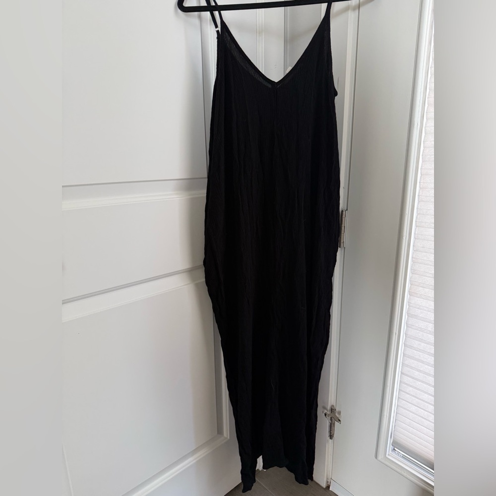 Lovestitch Black Maxi Swim Cover Up